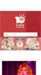 Mobile Screenshot of clack-theater.de